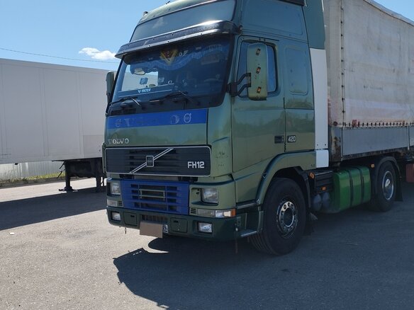 1995 Volvo FH, зелёный, 4500000 рублей - вид 6