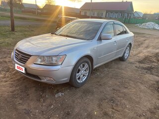 2008 Hyundai Sonata V (NF), серебристый, 630000 рублей, вид 2