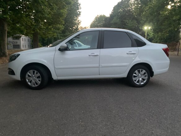 2021 Lada (ВАЗ) Granta I Рестайлинг, белый, 630000 рублей - вид 9