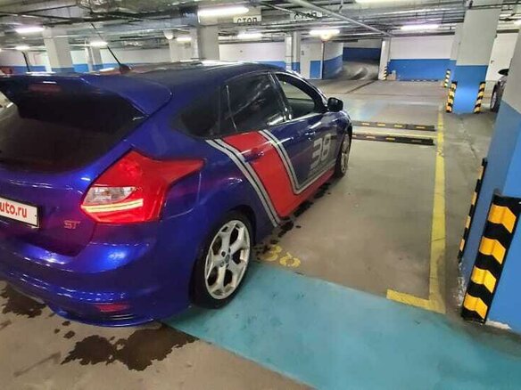 2012 Ford Focus ST III, синий - вид 3