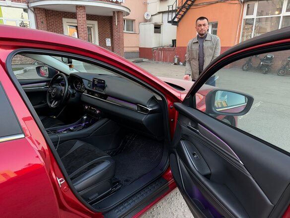 2019 Mazda 6 III (GJ) Рестайлинг 2, красный, 2515000 рублей - вид 8