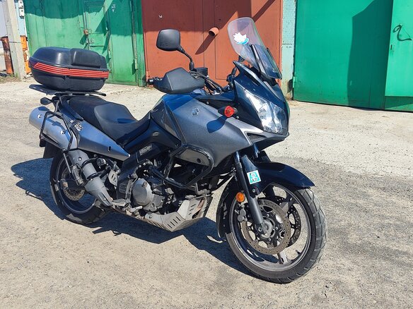 2009 Suzuki V-Strom DL 650, серый, 525000 рублей - вид 6