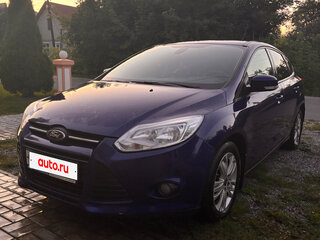 2014 Ford Focus III, синий, 779000 рублей, вид 3