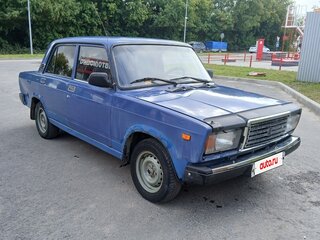 2006 Lada (ВАЗ) 2107, синий, 109000 рублей, вид 3