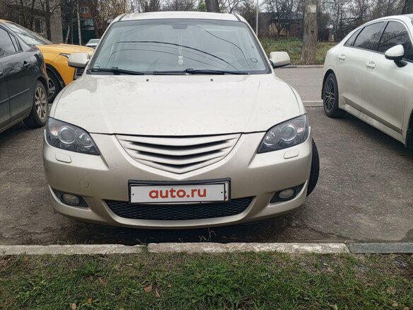 2004 Mazda 3 I (BK), серый, 450000 рублей - вид 1