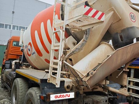 2022 КамАЗ Автобетоносмеситель, оранжевый, 3220000 рублей, вид 5
