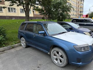 2007 Subaru Forester II Рестайлинг, синий, 650000 рублей, вид 2