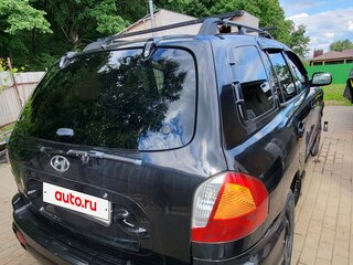 2001 Hyundai Santa Fe I, чёрный, 415000 рублей, вид 2