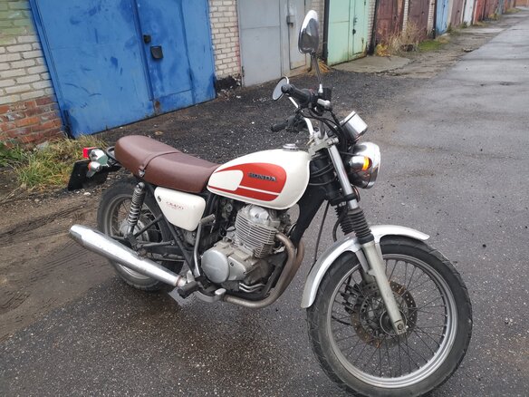 2009 Honda CB 400SS, белый, 379999 рублей