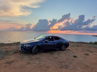 2020 Mercedes-Benz CLA 200 II (C118, X118), синий, 3200000 рублей, вид 4