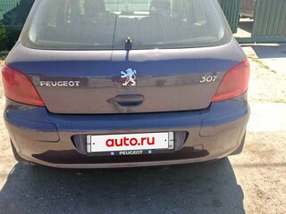 2006 Peugeot 307 I Рестайлинг, фиолетовый, 310000 рублей, вид 2