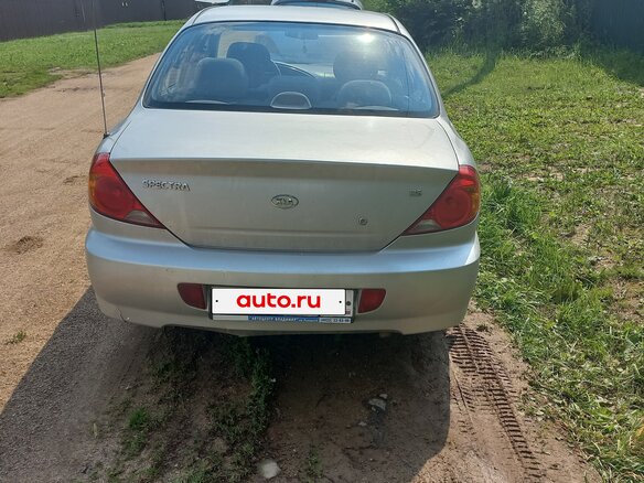 2008 Kia Spectra I Рестайлинг 2, серебристый, 203000 рублей - вид 4