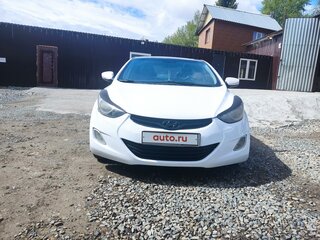 2012 Hyundai Elantra V (MD), белый, 700000 рублей, вид 3