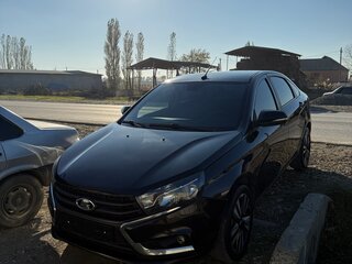 2015 Lada (ВАЗ) Vesta I, чёрный, 750000 рублей, вид 1