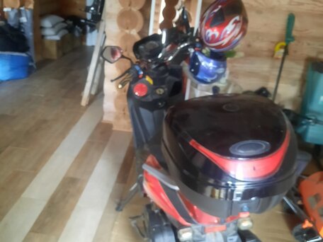 2022 Yamaha BWs, красный, 65000 рублей, вид 4