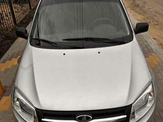 2013 Lada (ВАЗ) Granta I, серебристый, 520000 рублей, вид 2