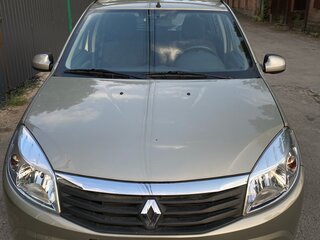 2011 Renault Sandero I, бежевый, 1050000 рублей, вид 2