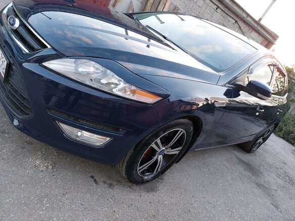 2011 Ford Mondeo IV Рестайлинг, синий, 1280000 рублей - вид 11