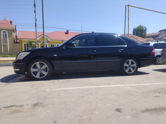 2003 Lexus LS 430 III Рестайлинг, чёрный, 1300000 рублей - вид 2