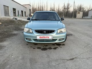 2006 Hyundai Accent ТагАЗ II, серебристый, 400000 рублей, вид 1