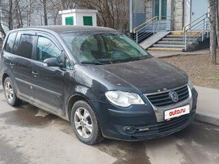 2008 Volkswagen Touran I Рестайлинг, чёрный, 580000 рублей, вид 1