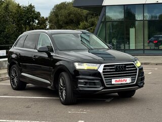 2017 Audi Q7 II (4M), чёрный, 3900000 рублей, вид 2