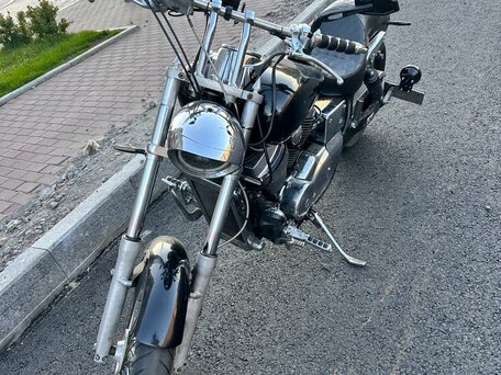 2000 Honda Shadow 750, чёрный, 500000 рублей, вид 4