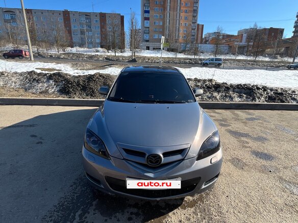 2007 Mazda 3 I (BK) Рестайлинг, серый, 850000 рублей - вид 1