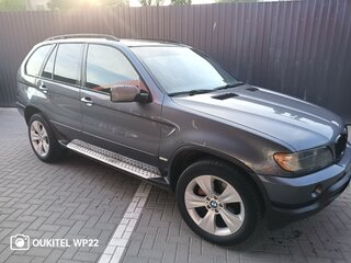 2003 BMW X5 3.0i I (E53) Рестайлинг, серый, 1000000 рублей, вид 4