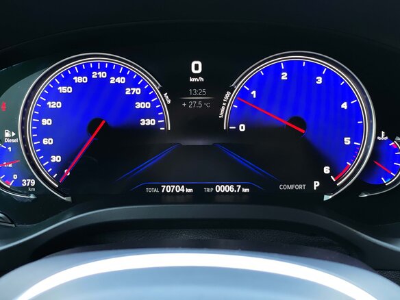 2018 BMW X4 30d II (G02), синий - вид 12