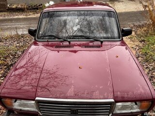 2003 Lada (ВАЗ) 2107, пурпурный, 120000 рублей, вид 3