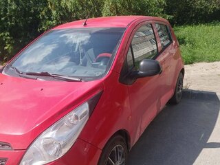 2011 Chevrolet Spark III, красный, 330000 рублей, вид 4