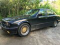 1989 BMW 5 серии 535i III (E34), чёрный - вид 2