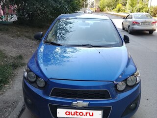 2012 Chevrolet Aveo II, синий, 700000 рублей, вид 1