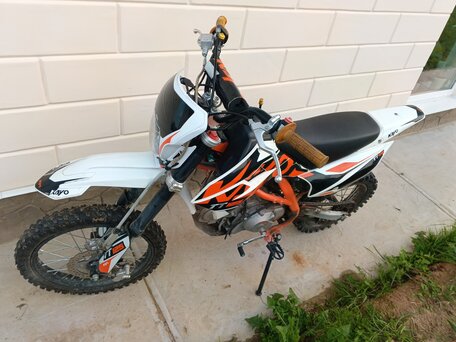 2024 Kayo Basic TT125, белый, 85000 рублей, вид 1