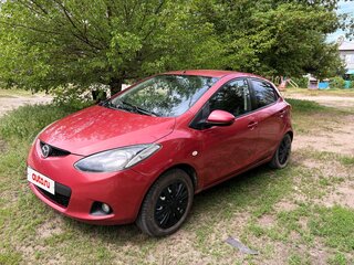 2008 Mazda 2 II (DE), красный, 600000 рублей, вид 1
