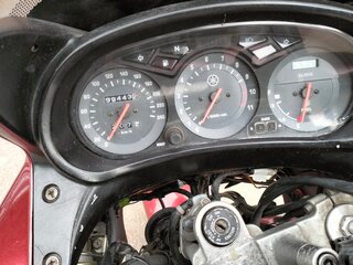 2001 Yamaha XJ900, красный, 360000 рублей, вид 3