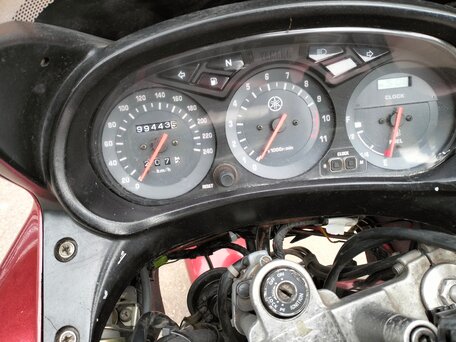 2001 Yamaha XJ900, красный, 360000 рублей, вид 3