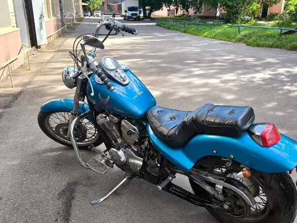 1994 Honda Steed 600, синий - вид 2