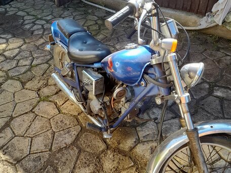 1997 Hero HF 100, синий, 85000 рублей, вид 1