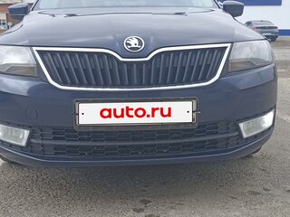 2017 Skoda Rapid I Рестайлинг, синий, 1000000 рублей, вид 3