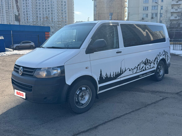 2013 Volkswagen Transporter Long T5 Рестайлинг, белый, 2280000 рублей