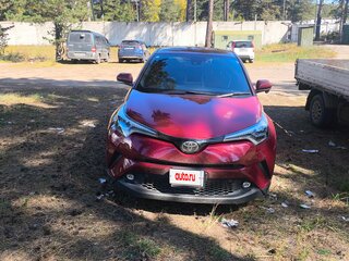 2019 Toyota C-HR I Рестайлинг, красный, 1850000 рублей, вид 1