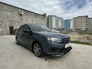 2014 Lada (ВАЗ) Granta Sport I, зелёный, 700000 рублей, вид 4