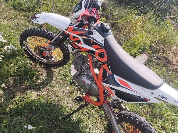 2024 Kayo Basic TT140, красный, 80000 рублей - вид 3