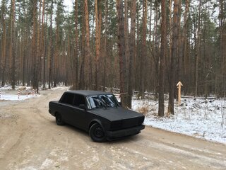 2005 Lada (ВАЗ) 2107, чёрный, 240000 рублей, вид 5