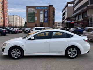 2012 Mazda 6 II (GH) Рестайлинг, белый, 890000 рублей, вид 4