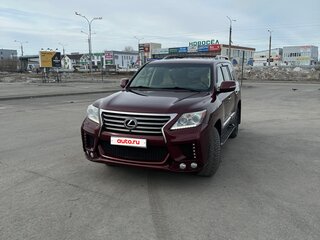2012 Lexus LX 570 III Рестайлинг, пурпурный, 4599999 рублей, вид 1