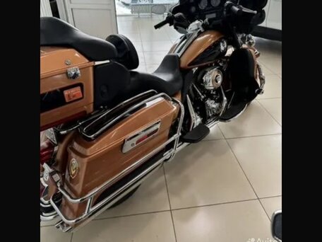2008 Harley-Davidson Electra Glide, оранжевый, 860000 рублей, вид 5