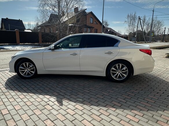 2014 Infiniti Q50 I, белый, 1780000 рублей - вид 8